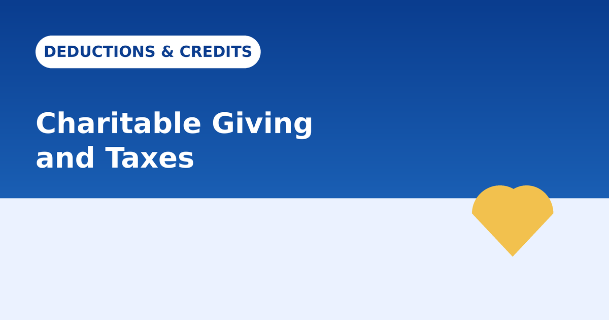 Charitable Giving and Taxes: How Donations Actually Reduce Your Bill